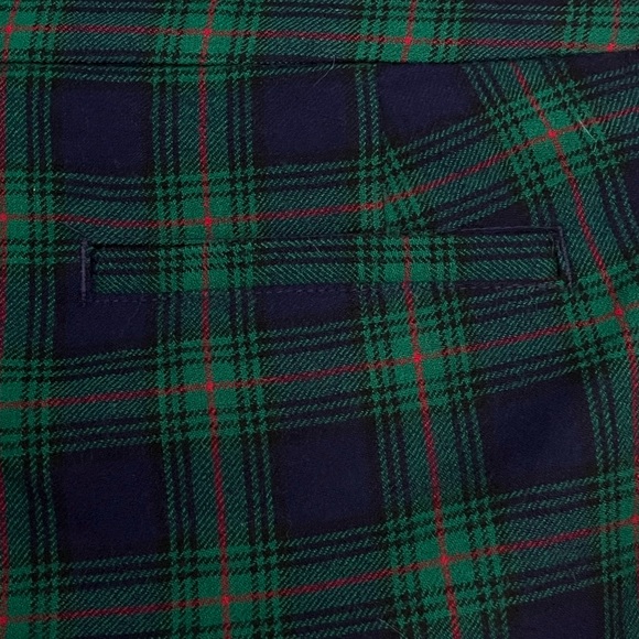 VINEYARD VINES Style 2P0188 Women’s Plaid Wool Spandex Pants Lined size 4 - Picture 2 of 10